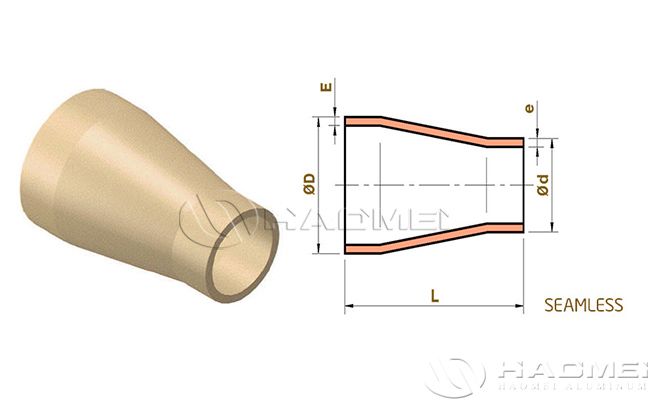 Copper Nickel Concentric Reducer Copper Nickel Concentric Reducer