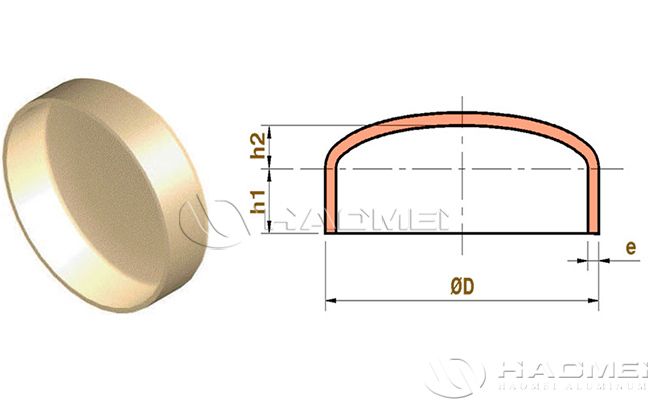 copper nickel end cap