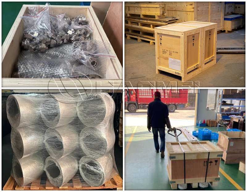 Copper nickel pipe fittings pacakging