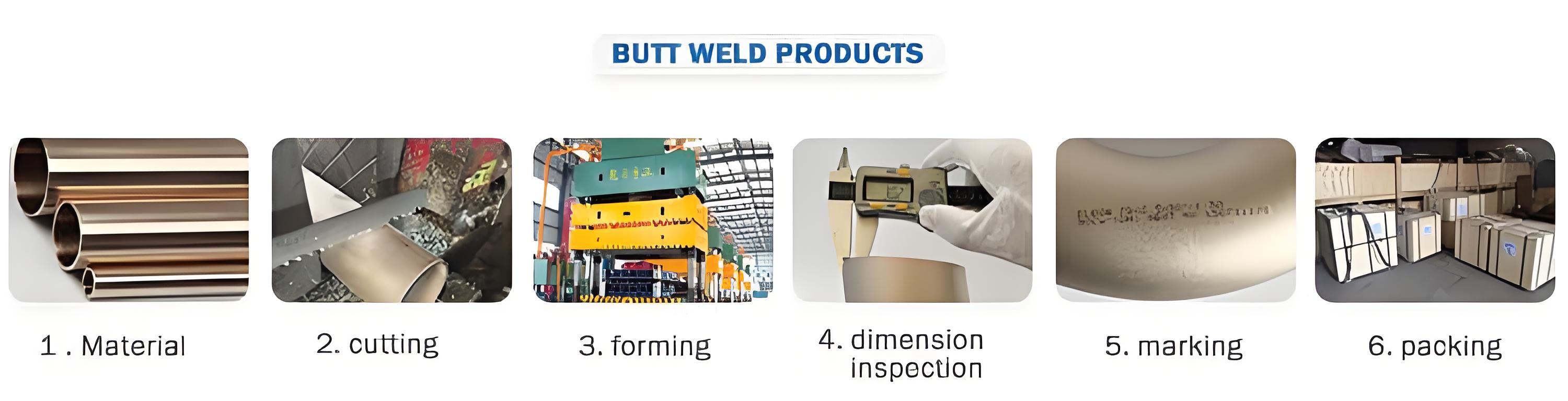 butt weld copper nickel products