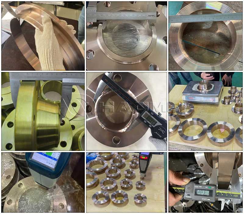 Copper Nickel Flanges quality check