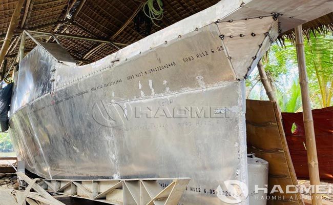 aluminum sheet for boat hull