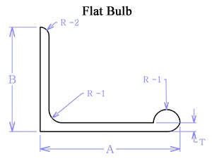 flat bulb bar