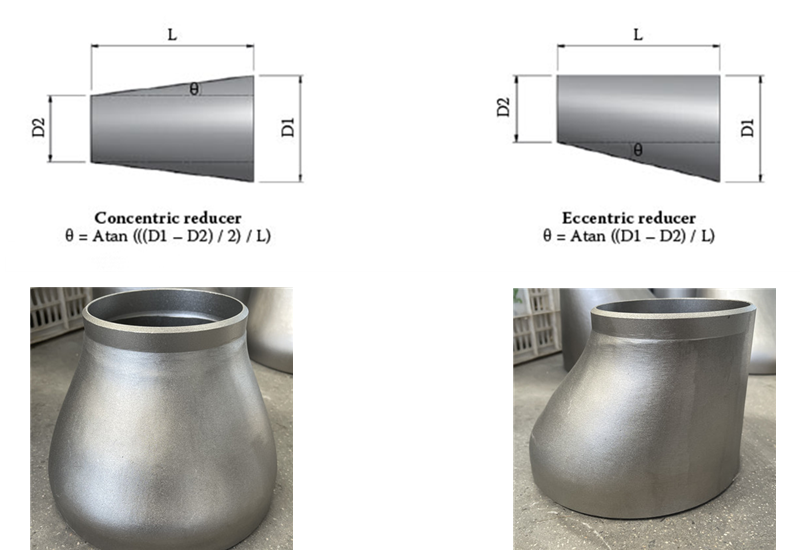 Concentric Reducer vs Eccentric Reducer