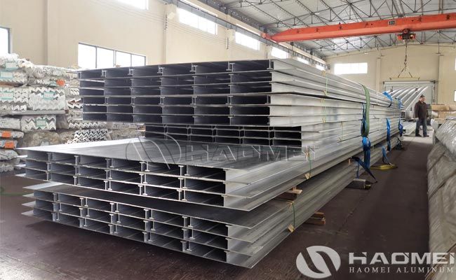 ultra wide aluminum friction stir welding plate with ribs