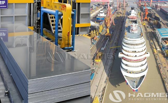 ABS certified marine grade aluminum plate