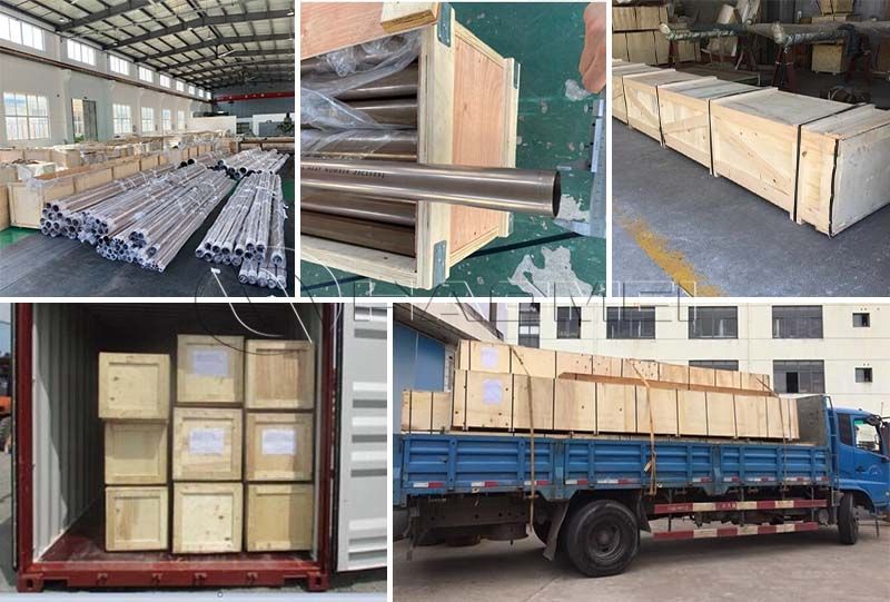 copper nickel pipe packaging